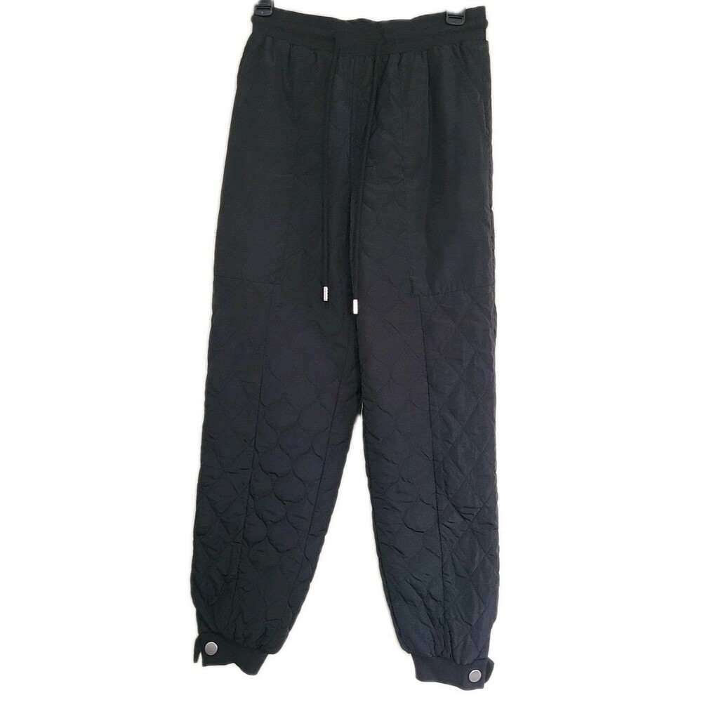 Sandy Liang x Target Black Quilted Jogger Tapered Sweatpants Size XXS